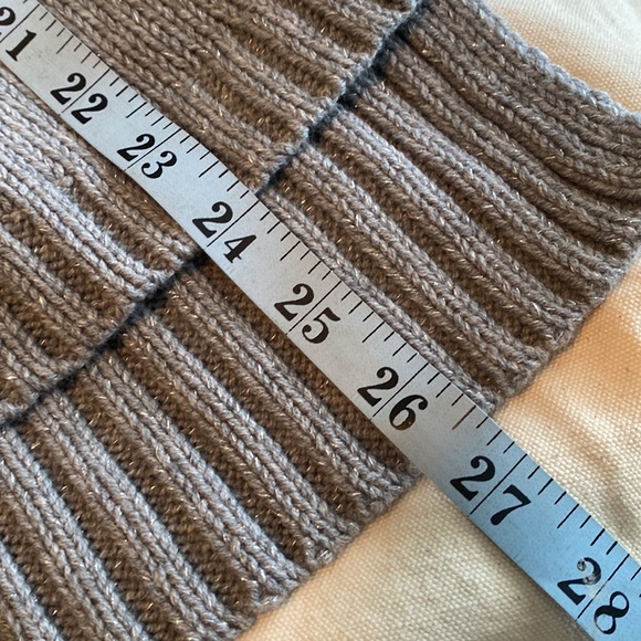 Chap’s Grey With Silver Shimmer Sweater - Picture 10 of 10